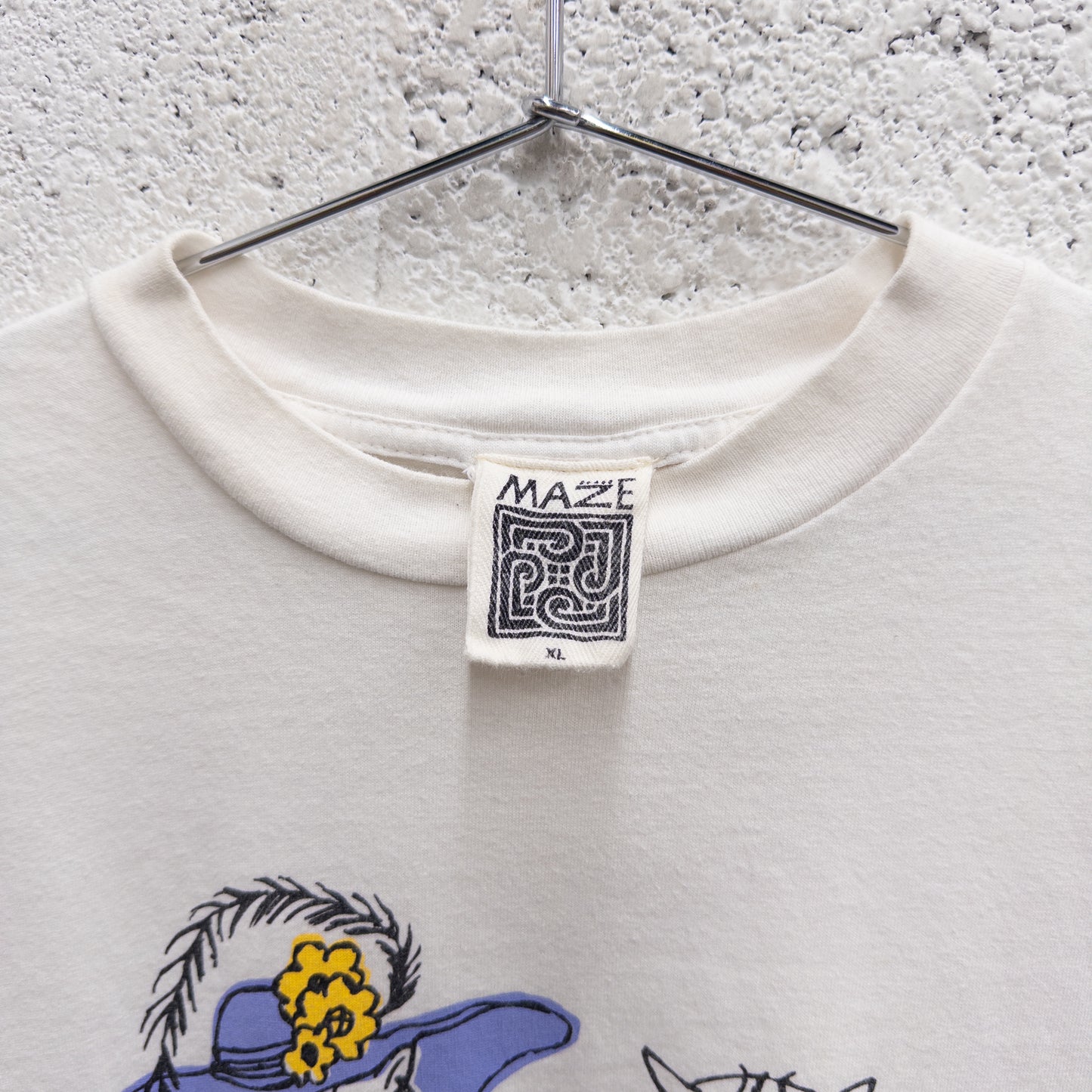 Vintage 90s Get A Life Cat Tee - XL