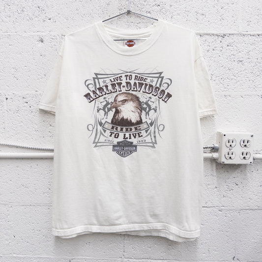 Vintage 2000s Harley Davidson Tee - L