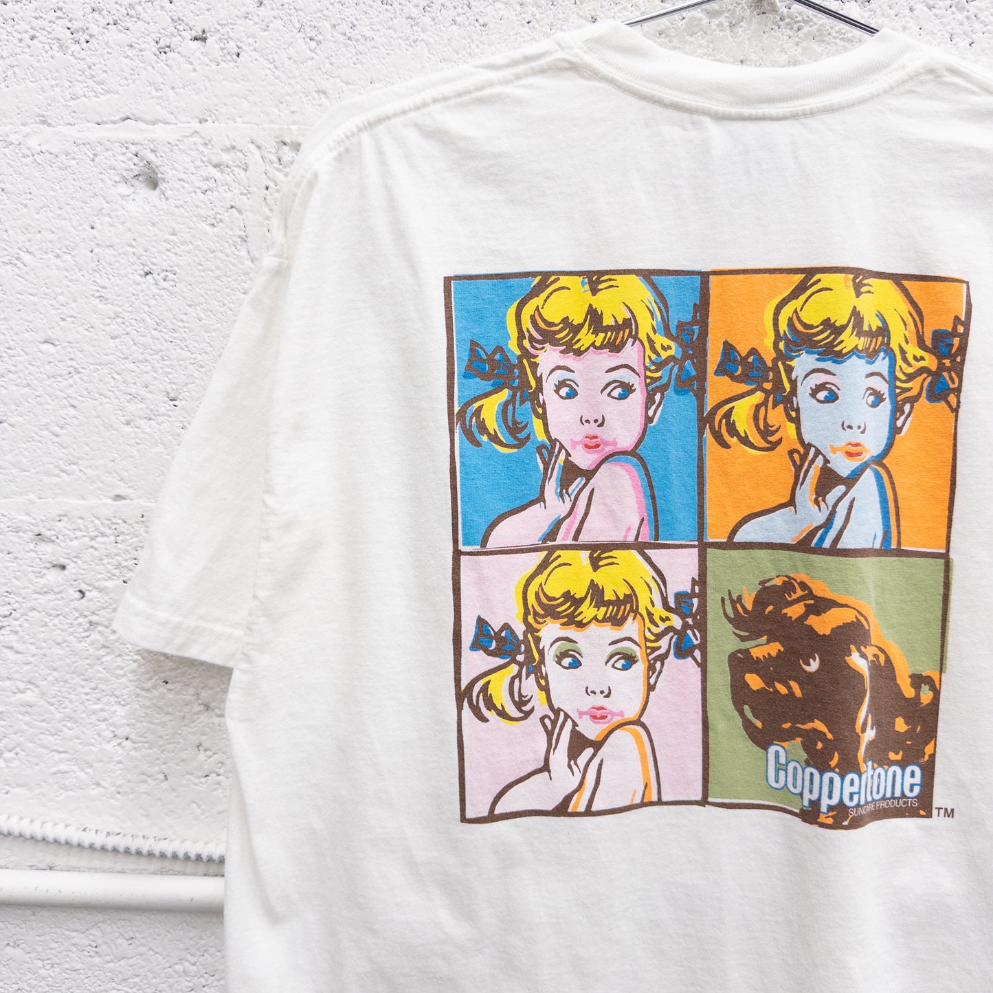Vintage 2000s Coppertone Pop Art Promo Tee - XL