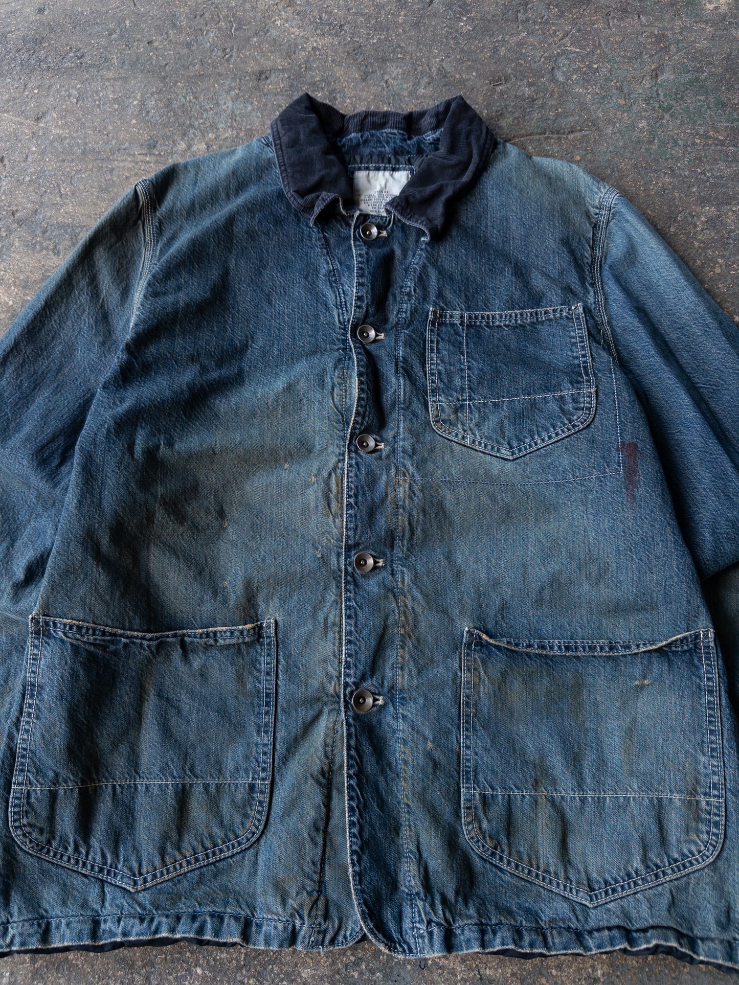 Vintage Gap 1969 Denim Chore Coat - XXL