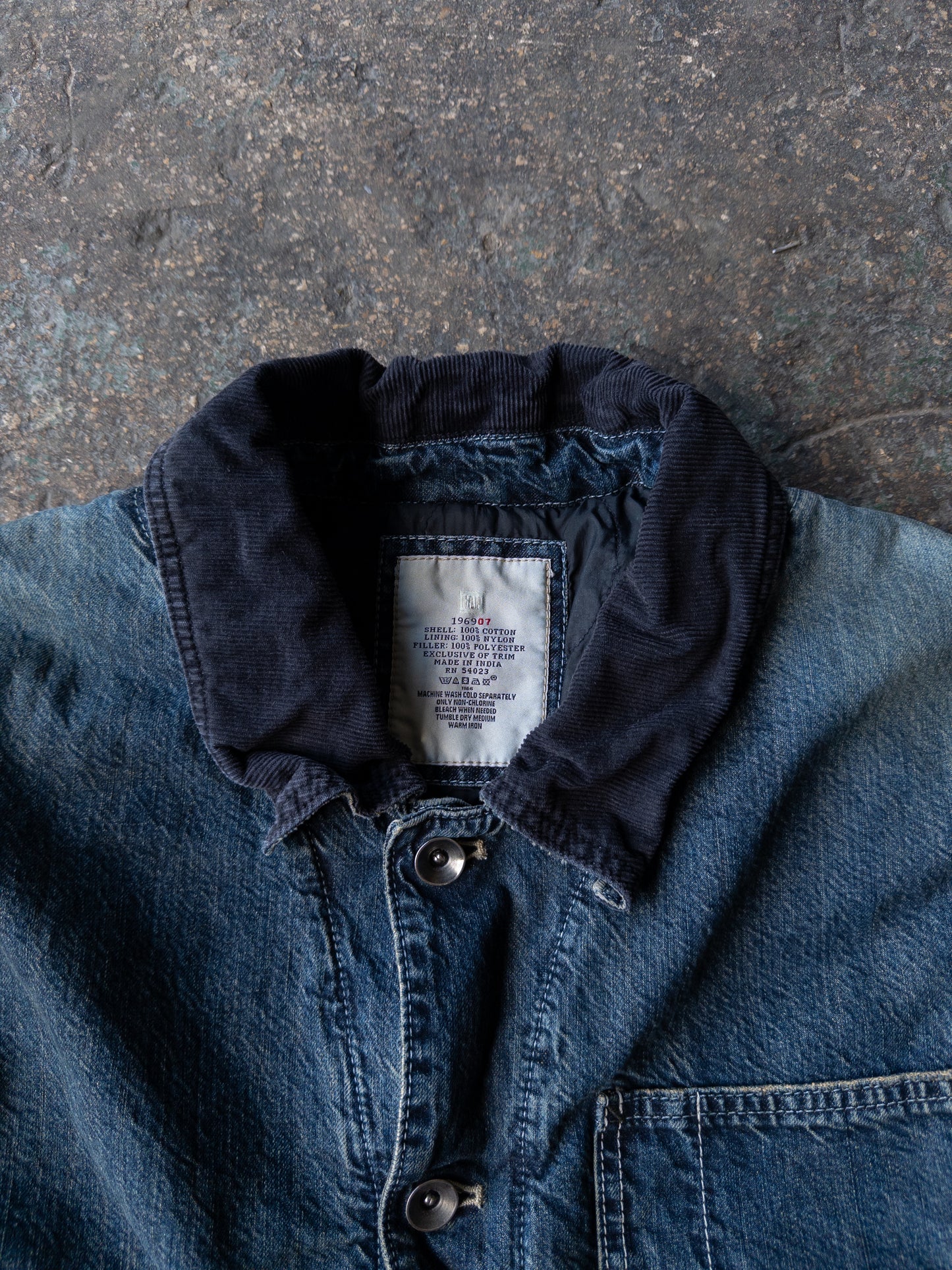 Vintage Gap 1969 Denim Chore Coat - XXL