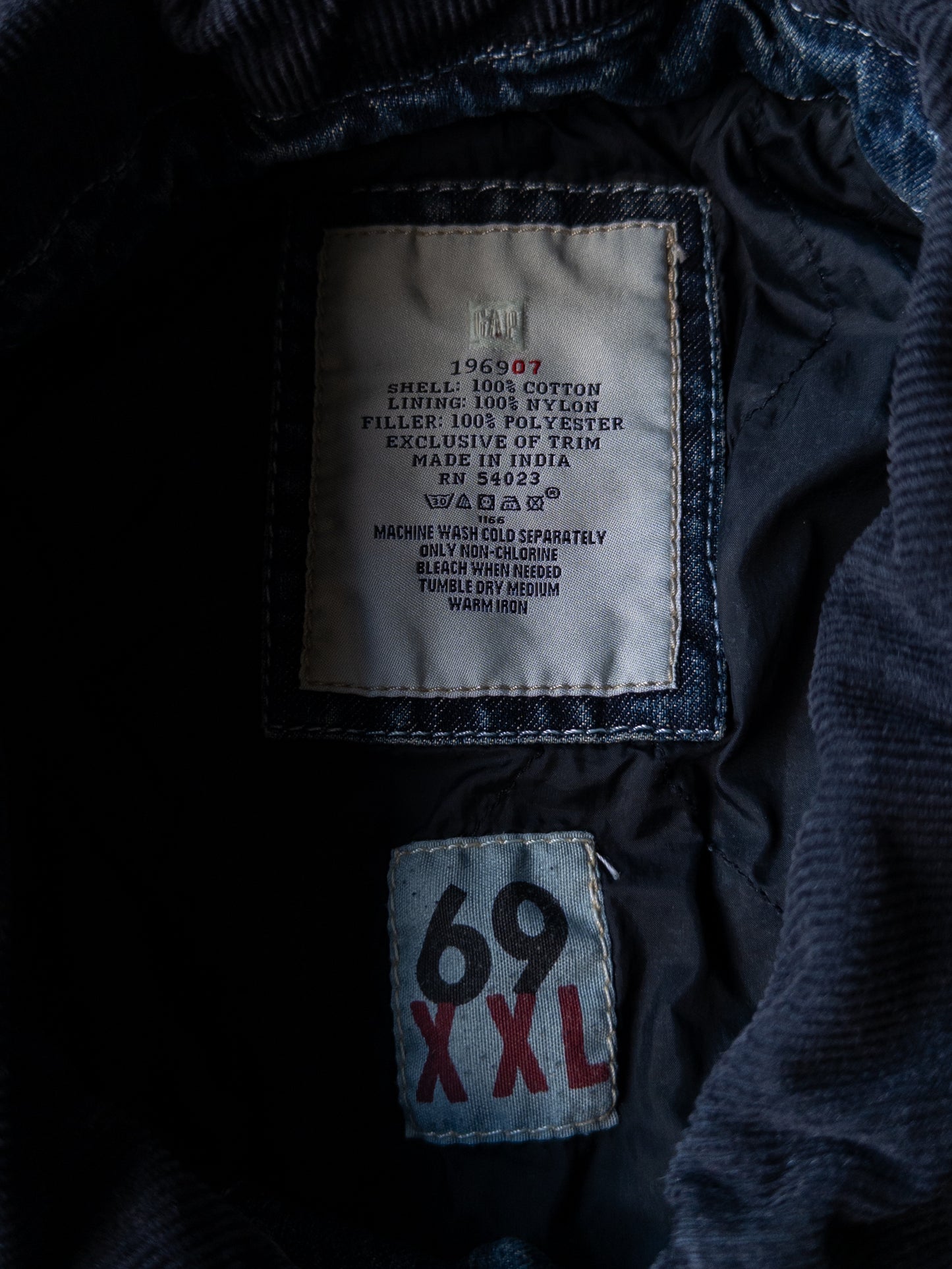 Vintage Gap 1969 Denim Chore Coat - XXL