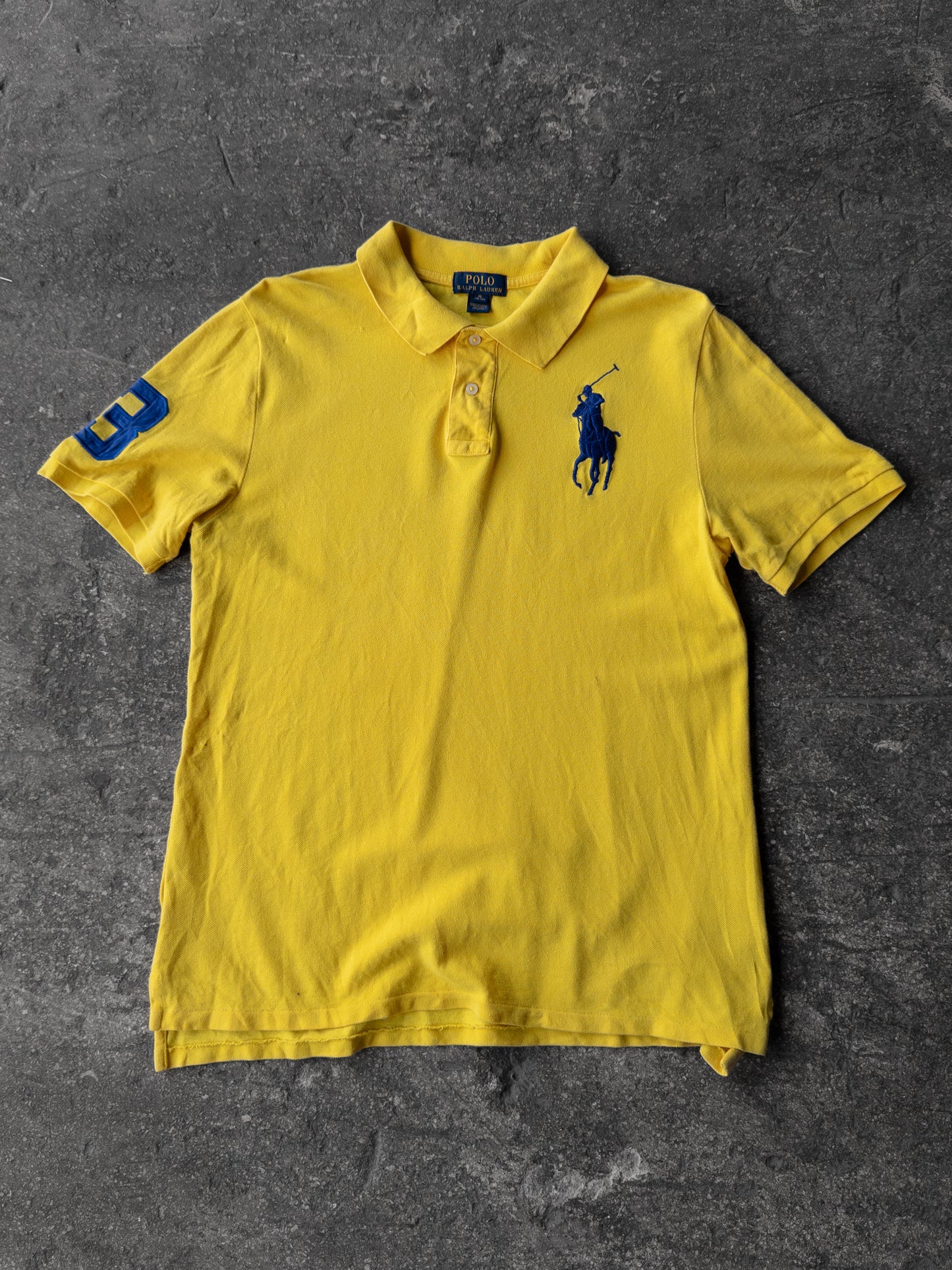Polo Ralph Lauren Big Pony Yellow Shirt - (Y)XL