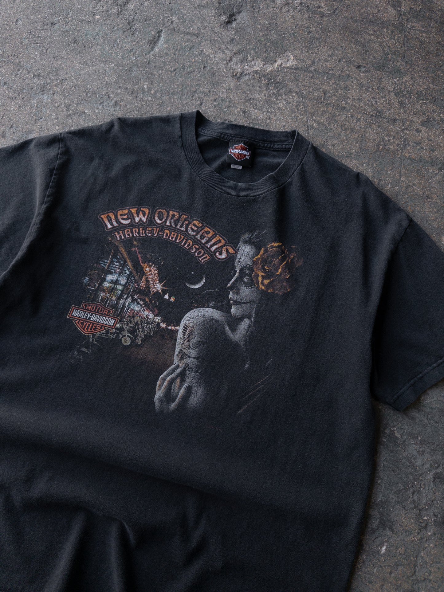 Vintage 2000s Harley Davidson New Orleans Tee - XL