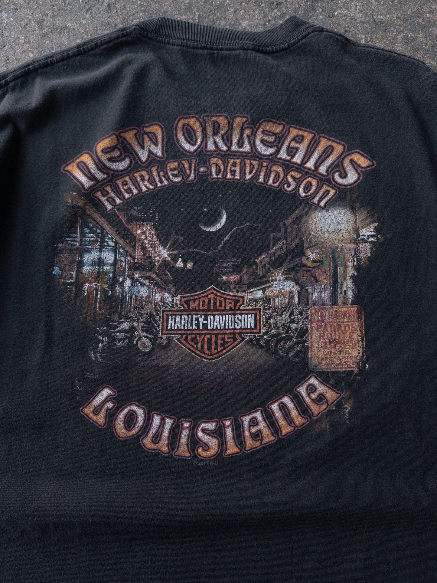 Vintage 2000s Harley Davidson New Orleans Tee - XL
