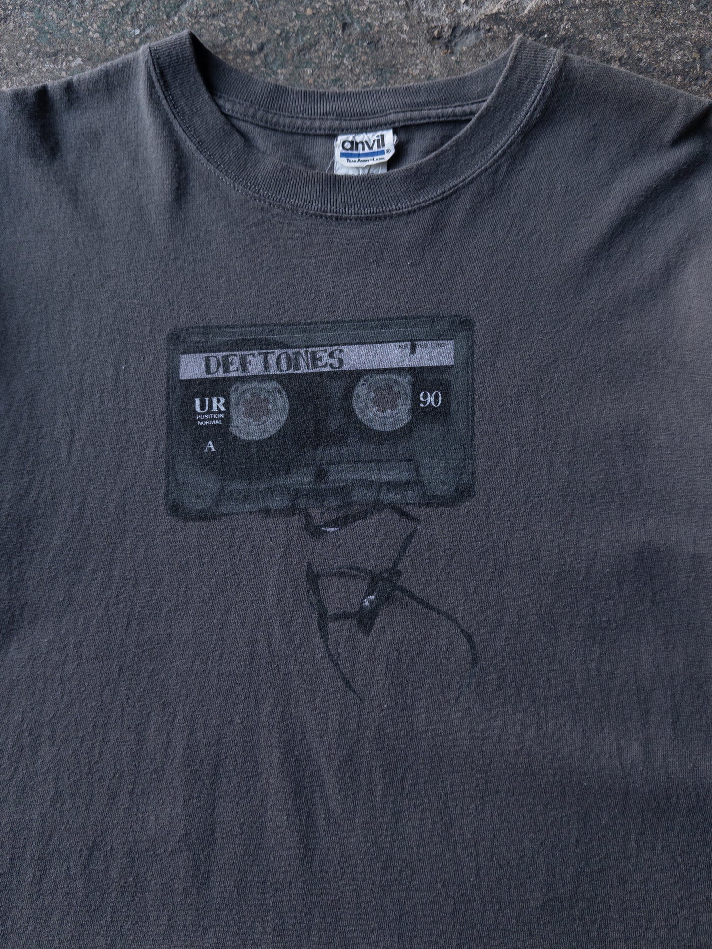 Vintage 2000s Deftones Demo Tape Band Tee - Large