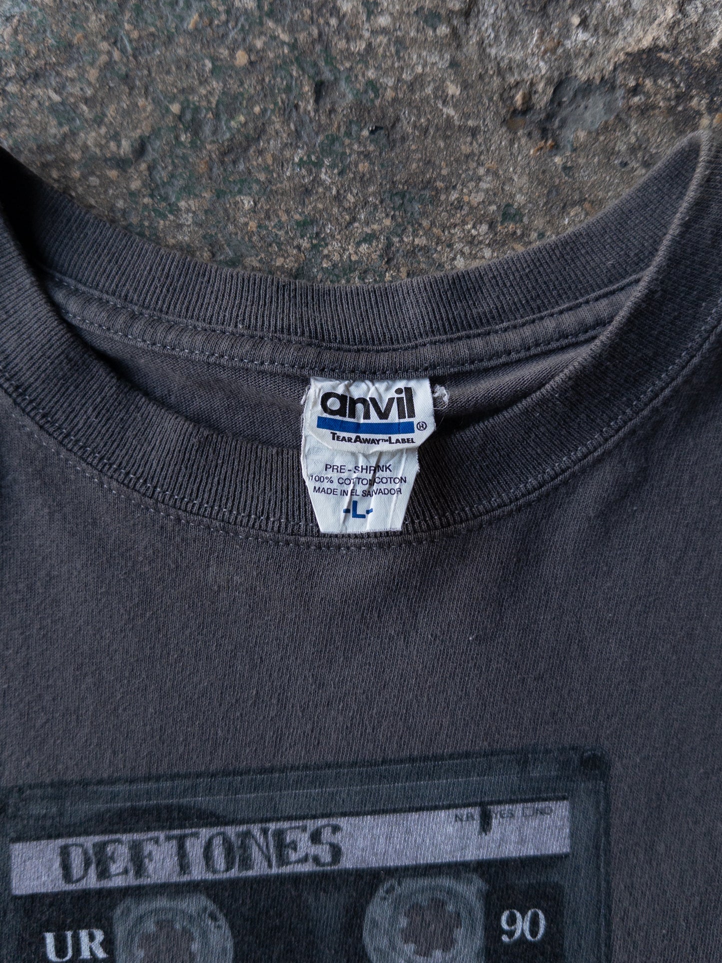 Vintage 2000s Deftones Demo Tape Band Tee - Large