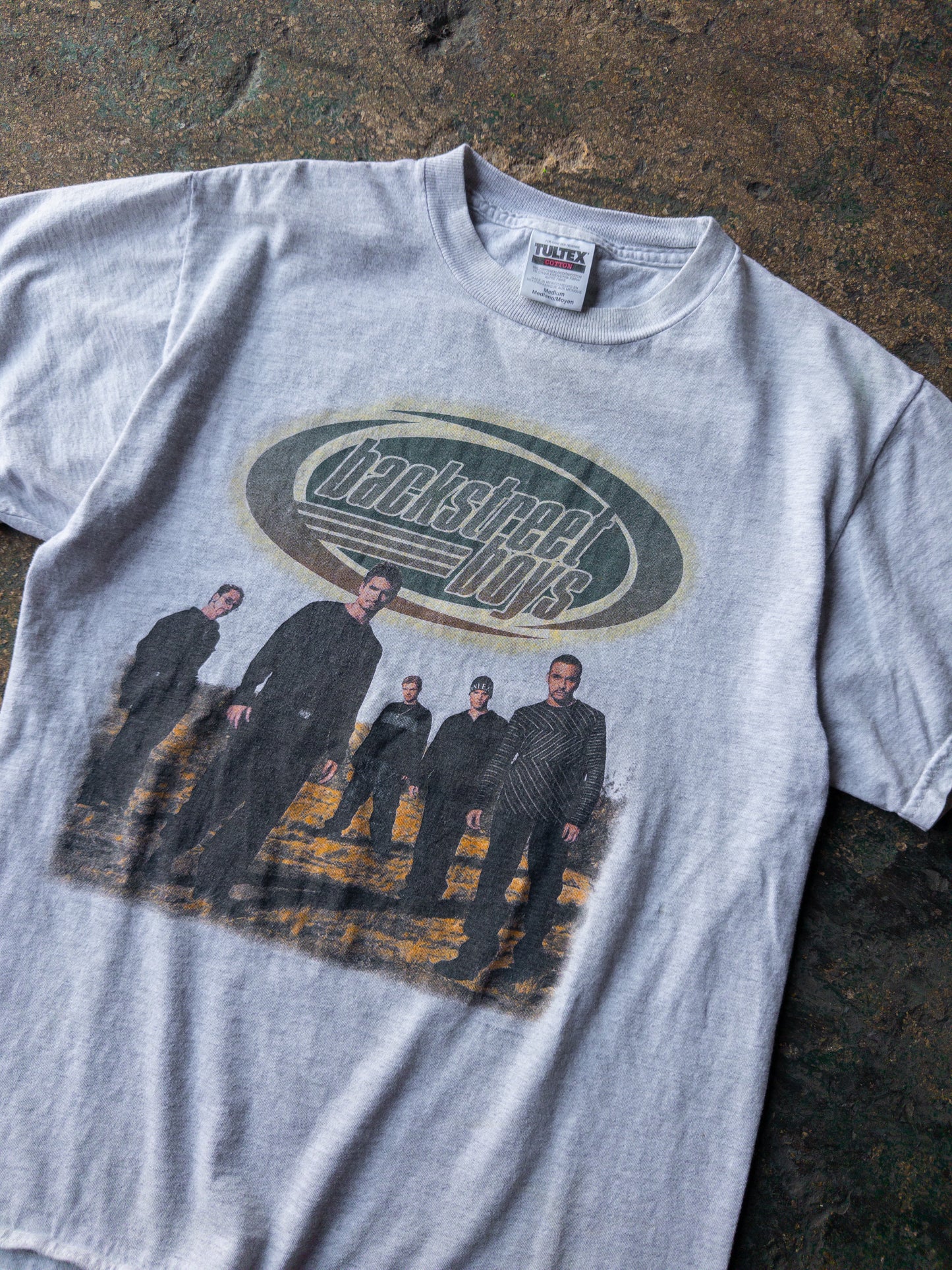 Vintage 90s Backstreet Boys Band Tee - Medium
