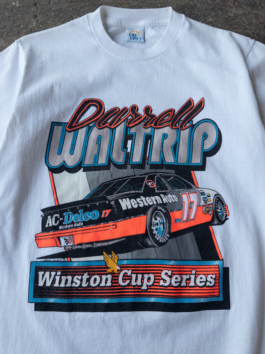 Vintage 90s Darrell Waltrip Winston Cup Series Racing Tee - Large