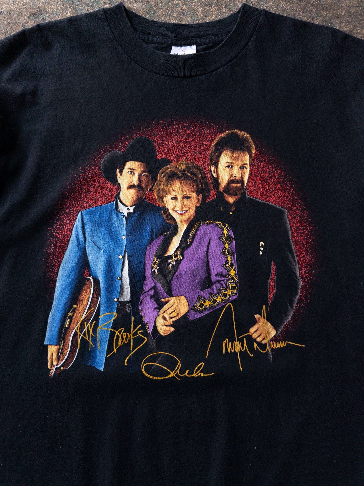 Vintage 90s Brooks & Dunn Rab Tour Tee - XL