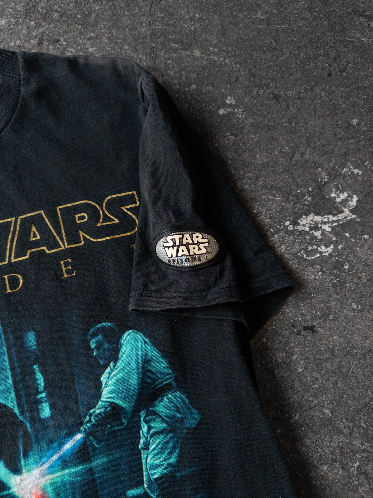 Vintage 90s Star Wars Episode 1 Jedi Vs Sith Tee - Medium