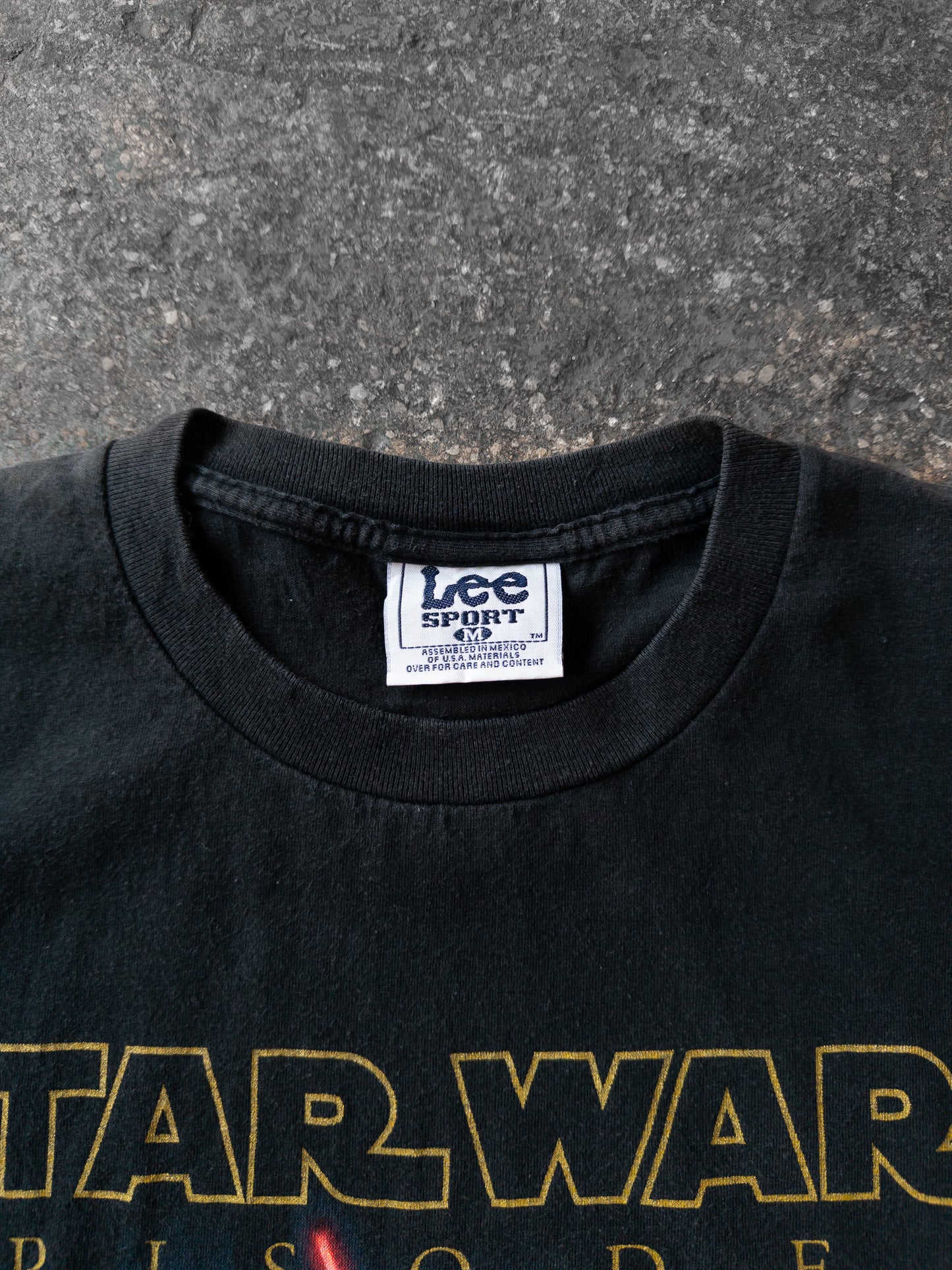 Vintage 90s Star Wars Episode 1 Jedi Vs Sith Tee - Medium