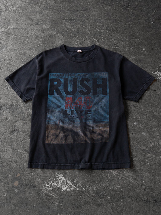 Rush R40 Anniversary Faded Band Tee - Medium