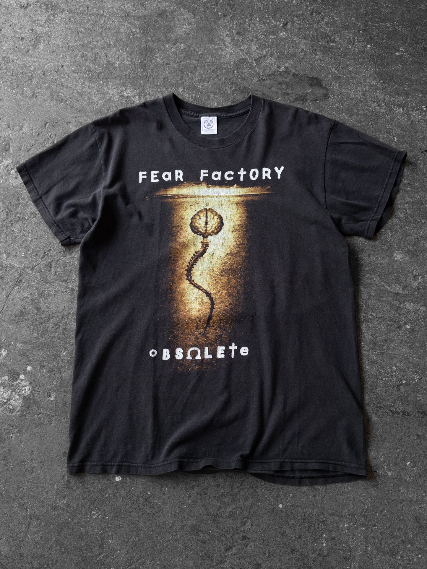 Vintage 90s Fear Factory Obsolete Band Tee - Large