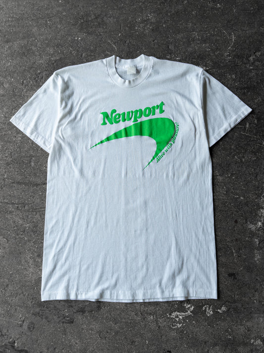 Vintage 90s Newport Cigarette Promo Tee - Large