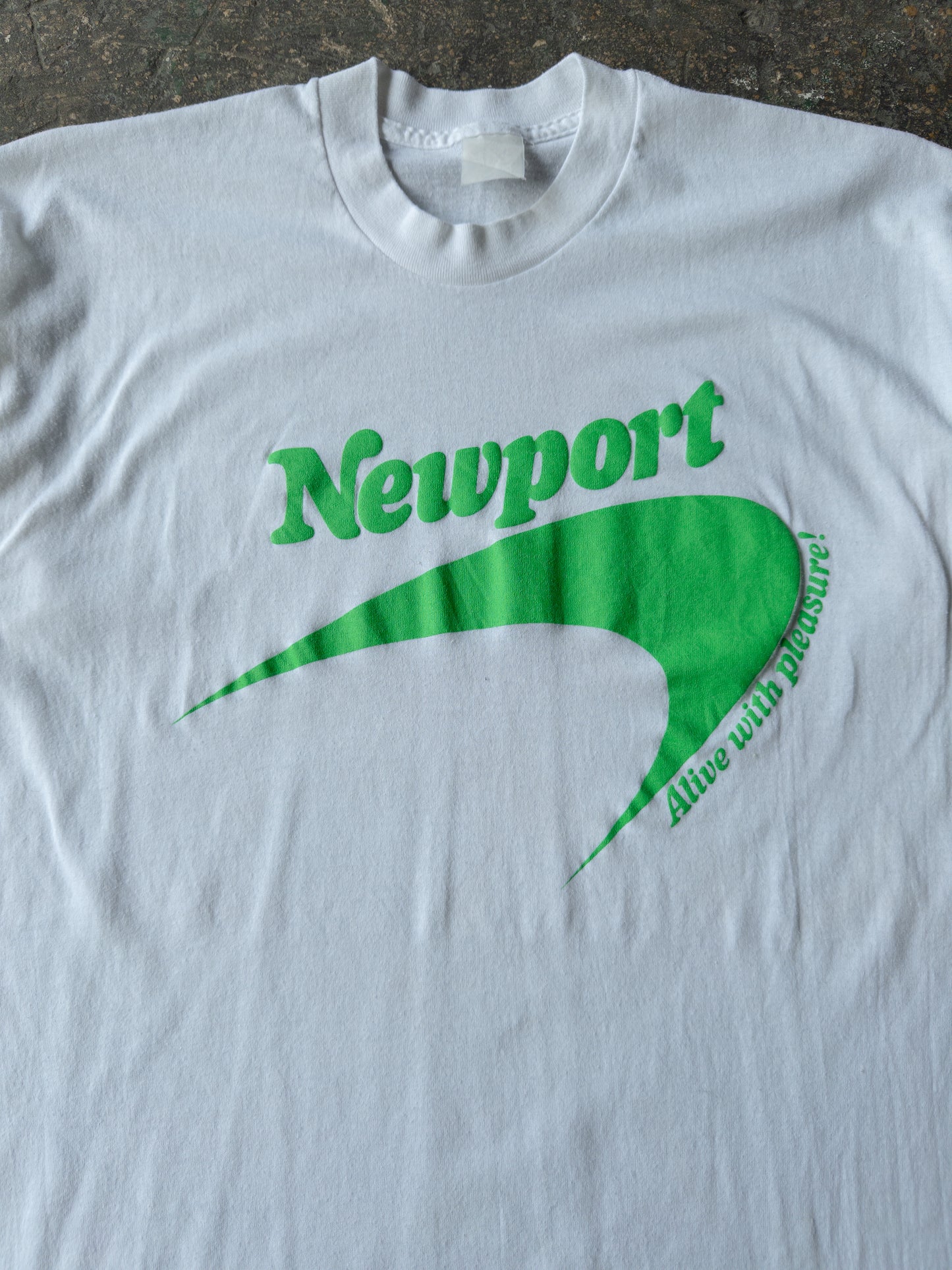 Vintage 90s Newport Cigarette Promo Tee - Large