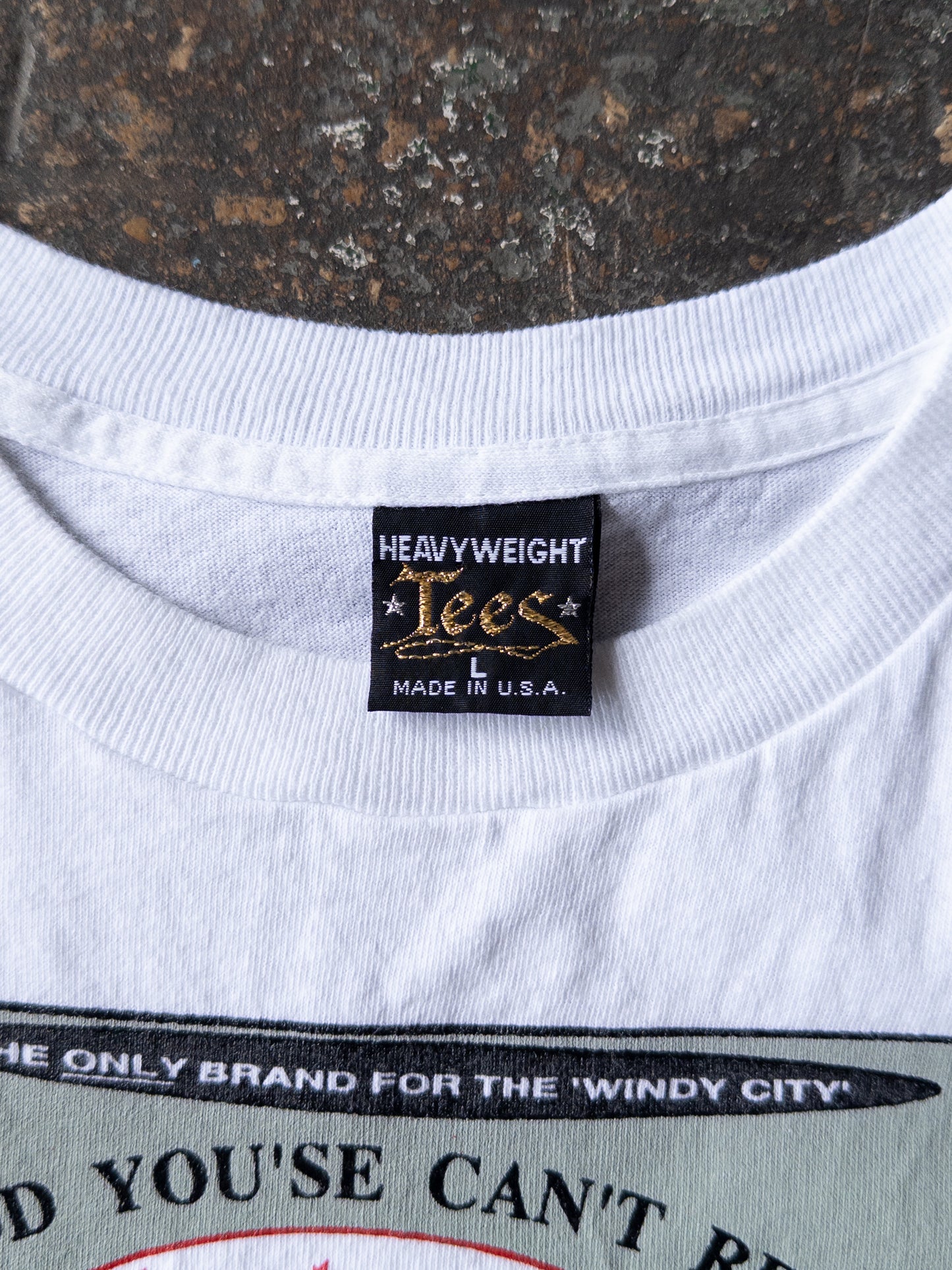 Vintage 90s Al Capone Parody Tee - Large