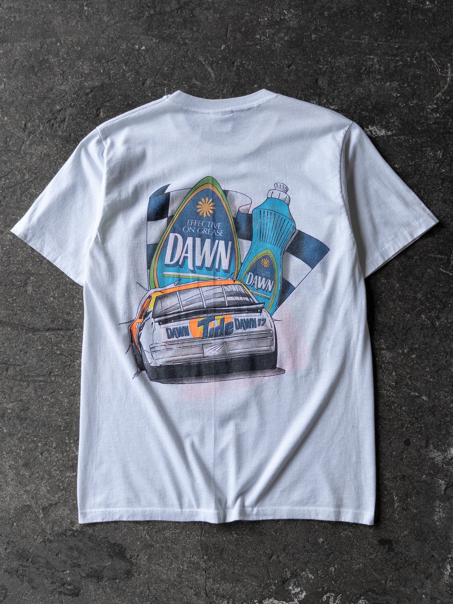Vintage 90s Tide Racing NASCAR Tee - Large