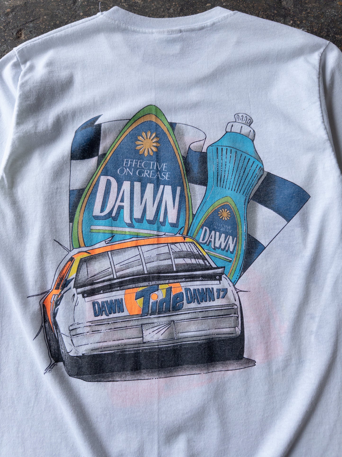 Vintage 90s Tide Racing NASCAR Tee - Large
