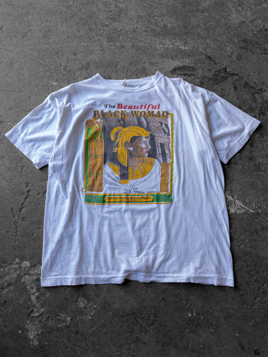 Vintage 90s Beautiful Black Women Tee - XL