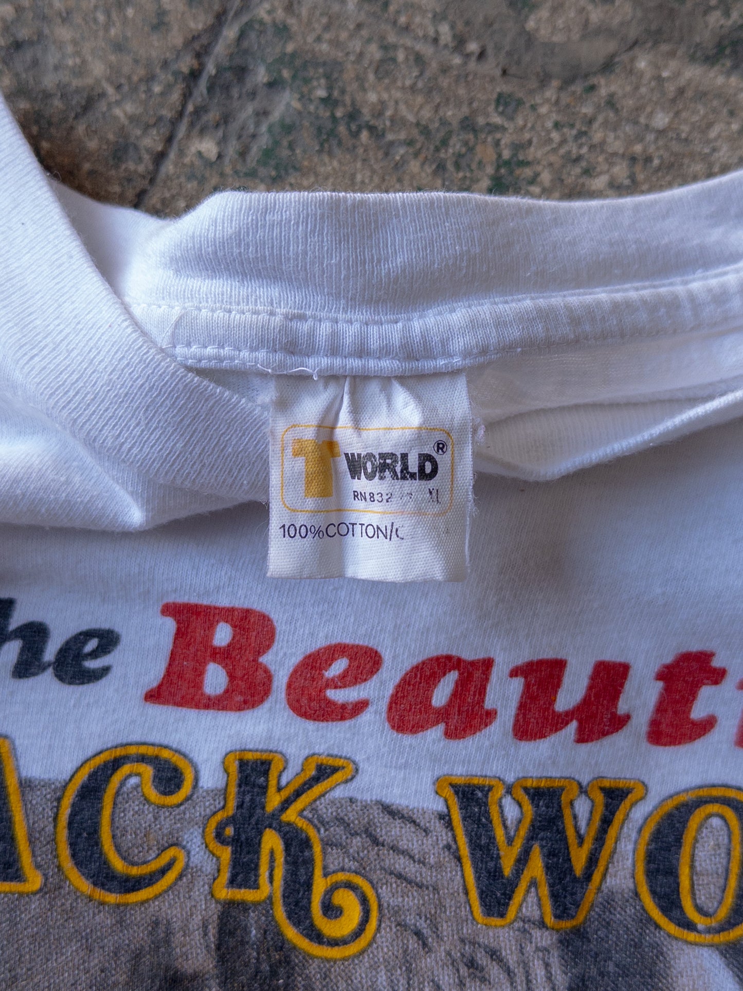 Vintage 90s Beautiful Black Women Tee - XL