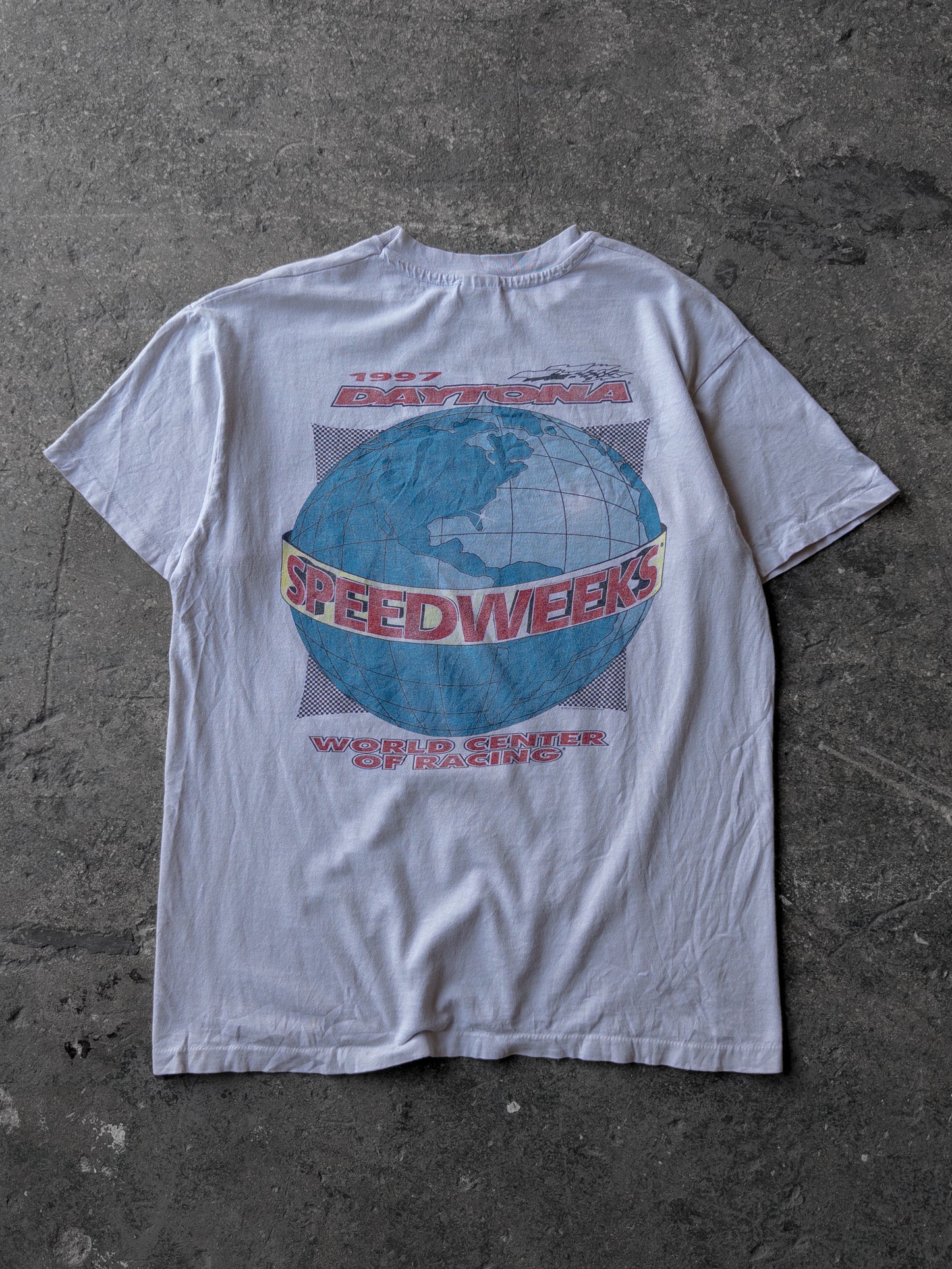 Vintage 90s Daytona 500 Racing Tee - Large