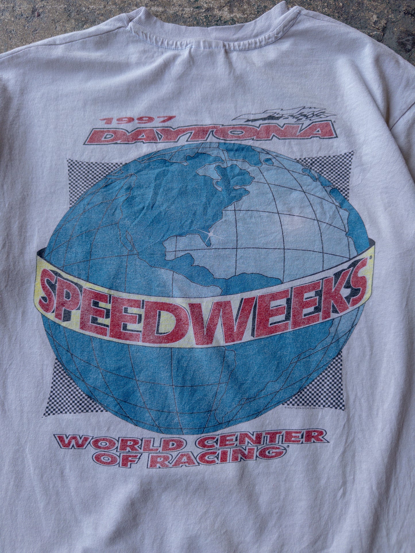 Vintage 90s Daytona 500 Racing Tee - Large