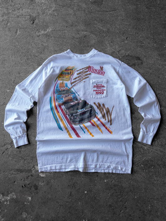 Vintage 90s Winston Cup Racing Long Sleeve Tee - XL