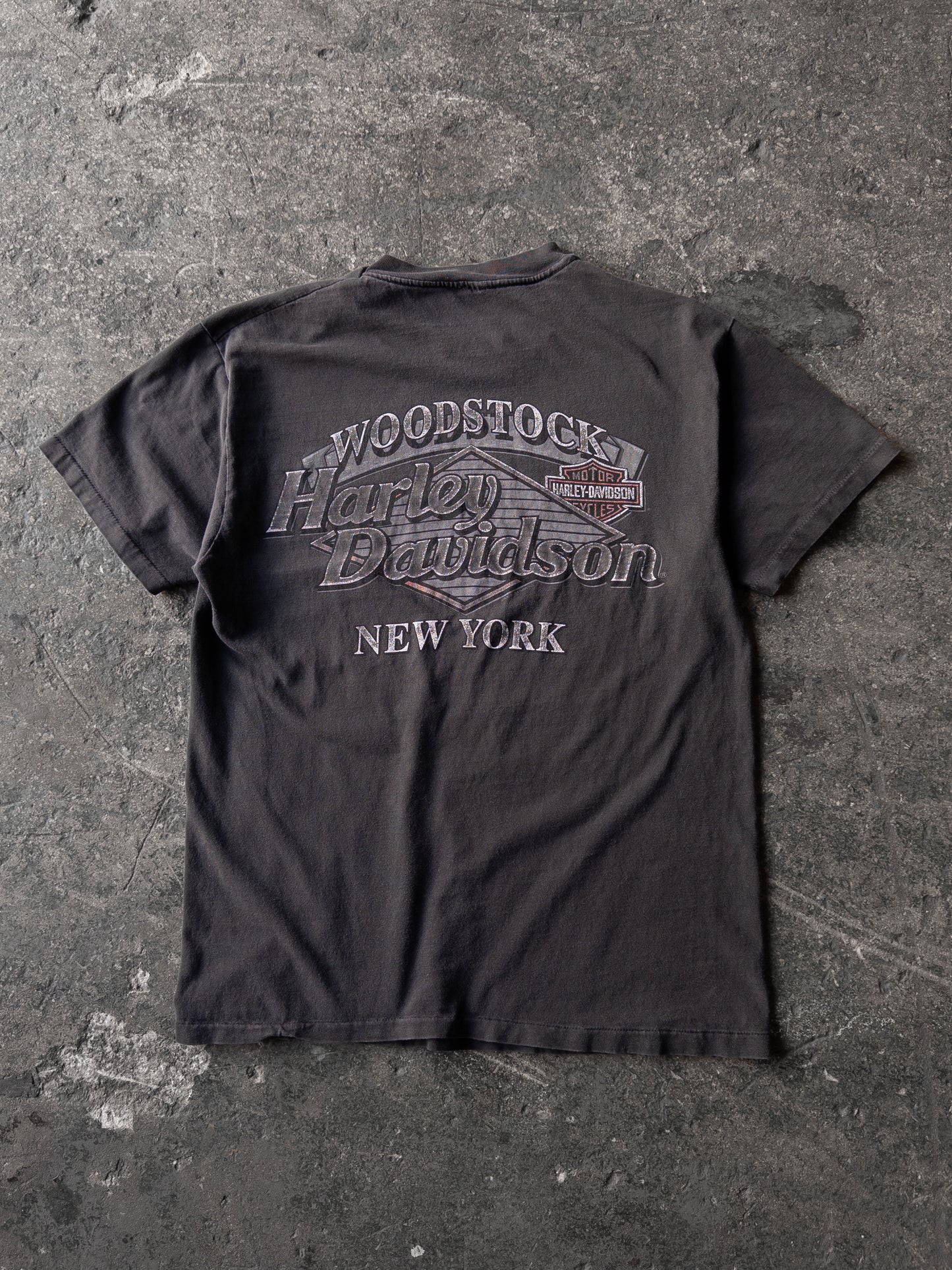 Vintage 90s Harley Davidson Lone Survivor Tee - Large