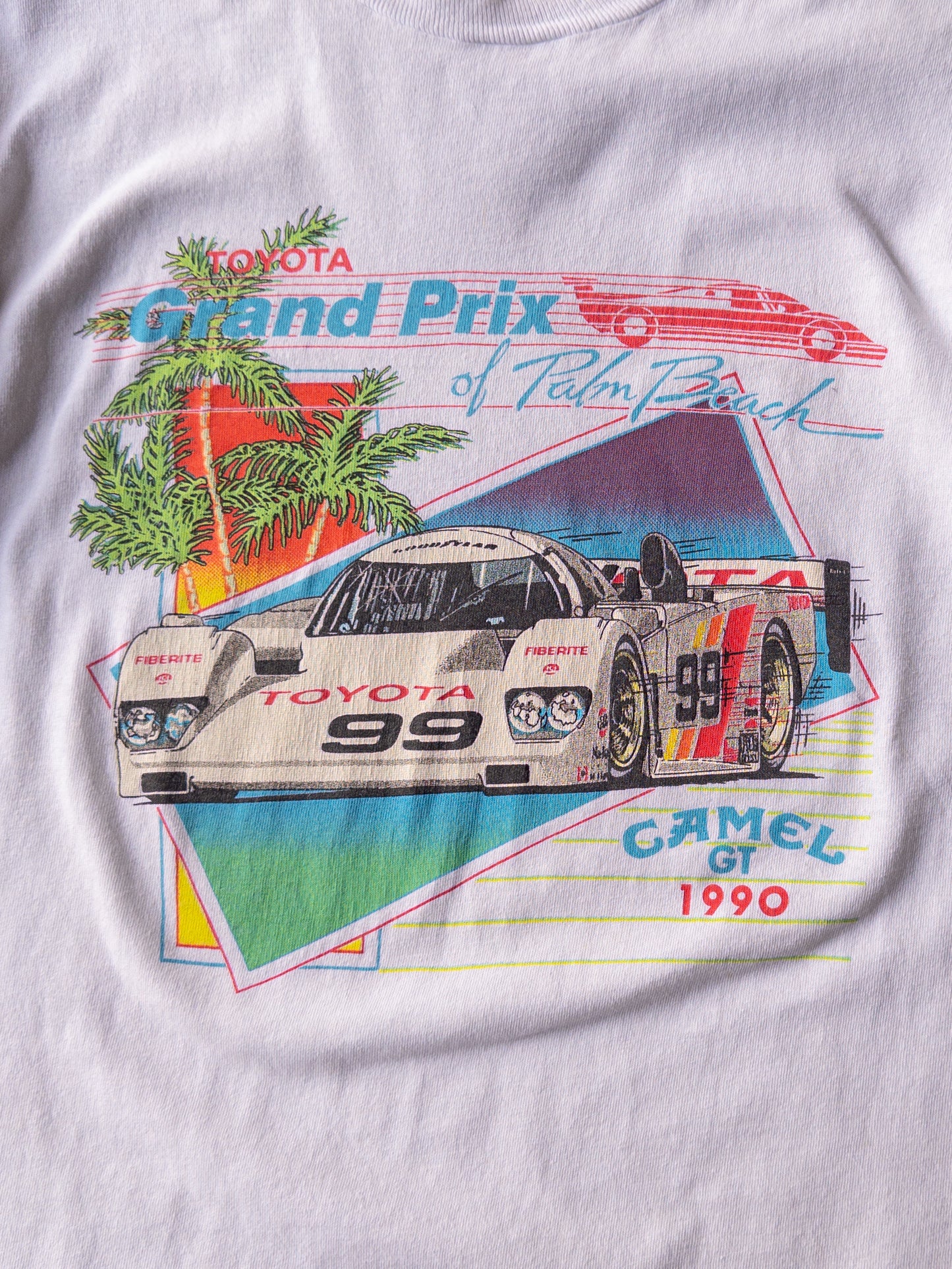 Vintage 90s Toyota Grand Prix Camel GT Racing Tee - Large
