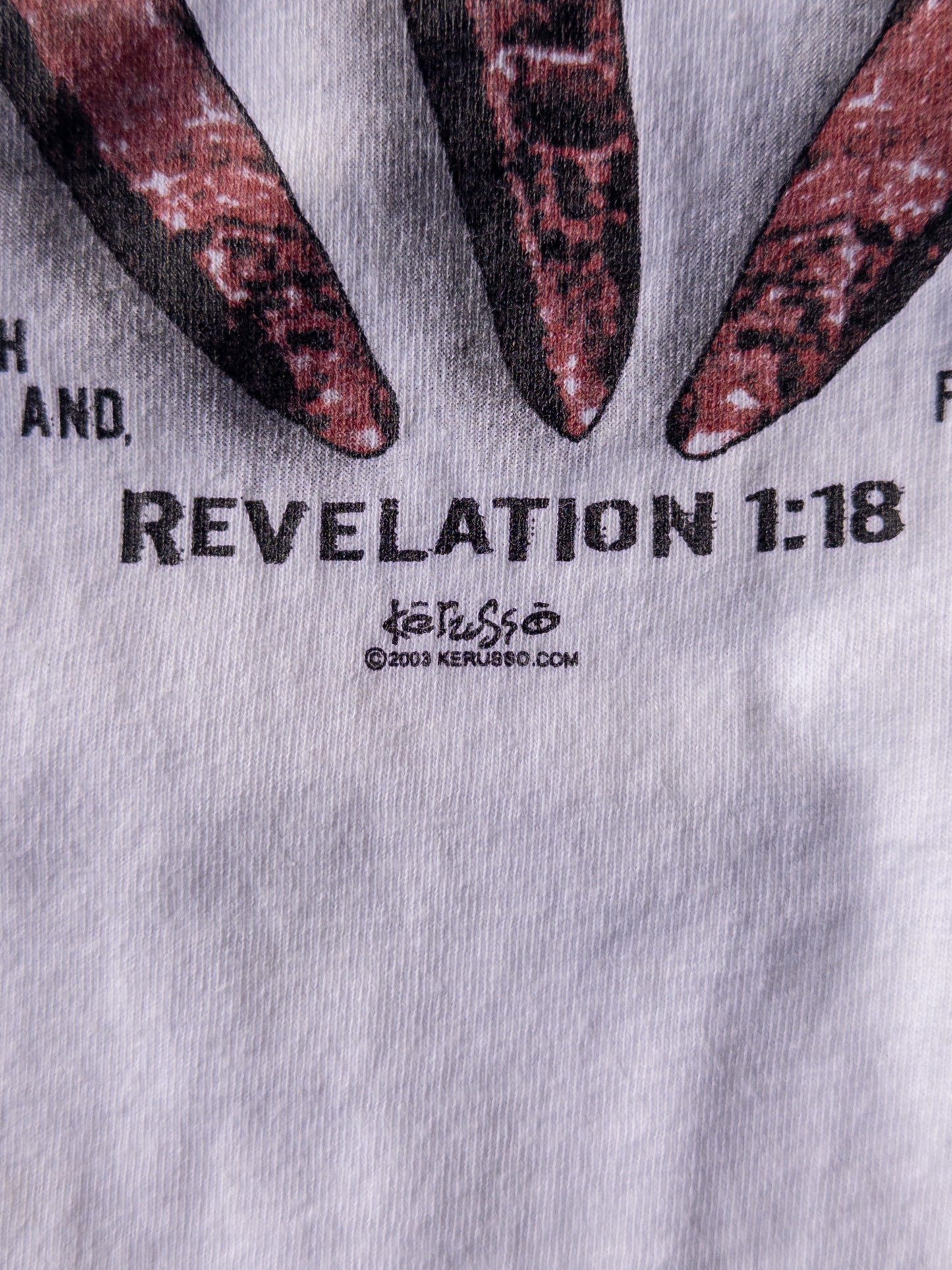 Vintage 2000s Tougher Than Nails Jesus Tee - XL