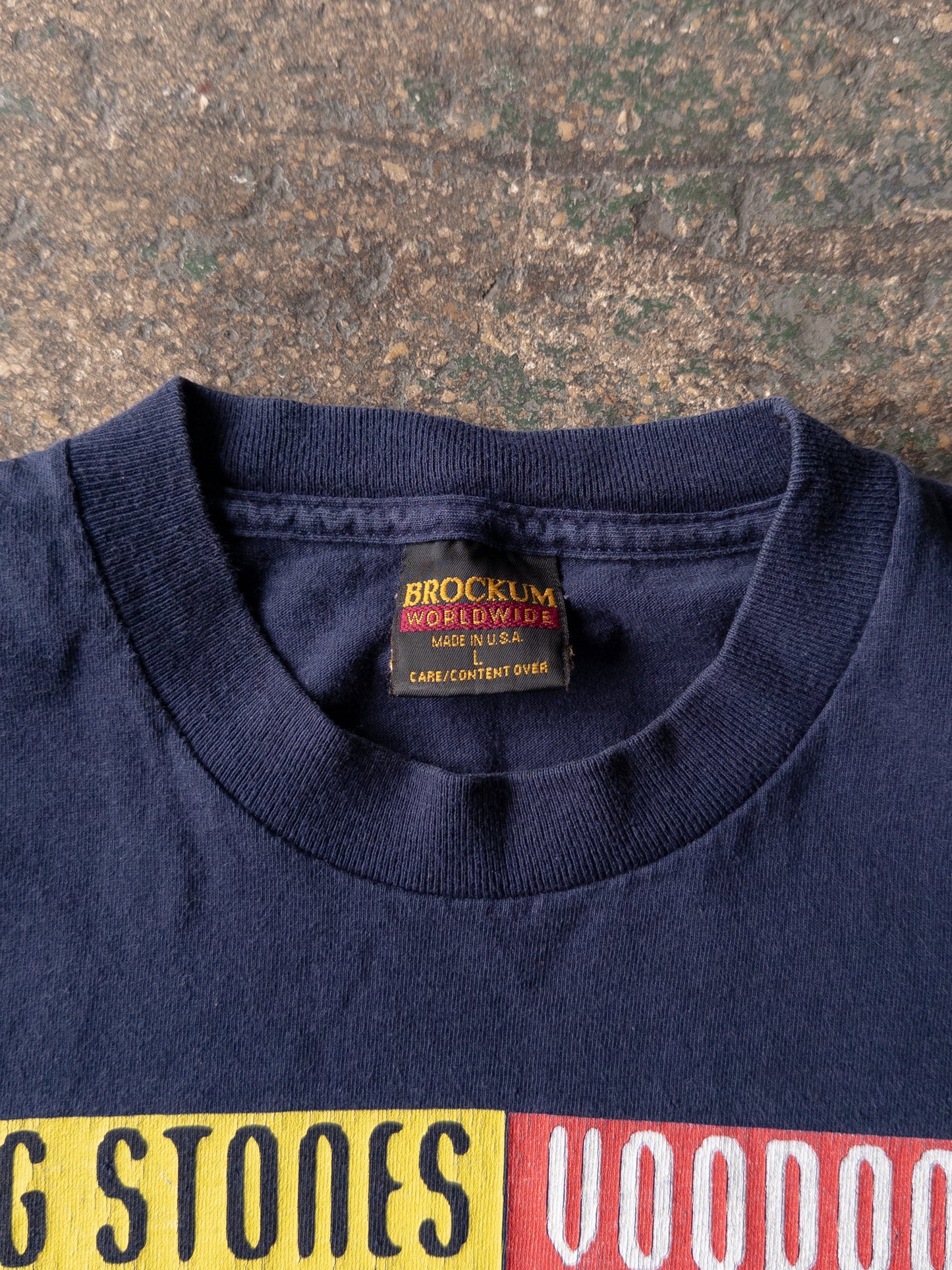 Vintage 90s Rolling Stones Voodoo Lounge Band Tee - Large