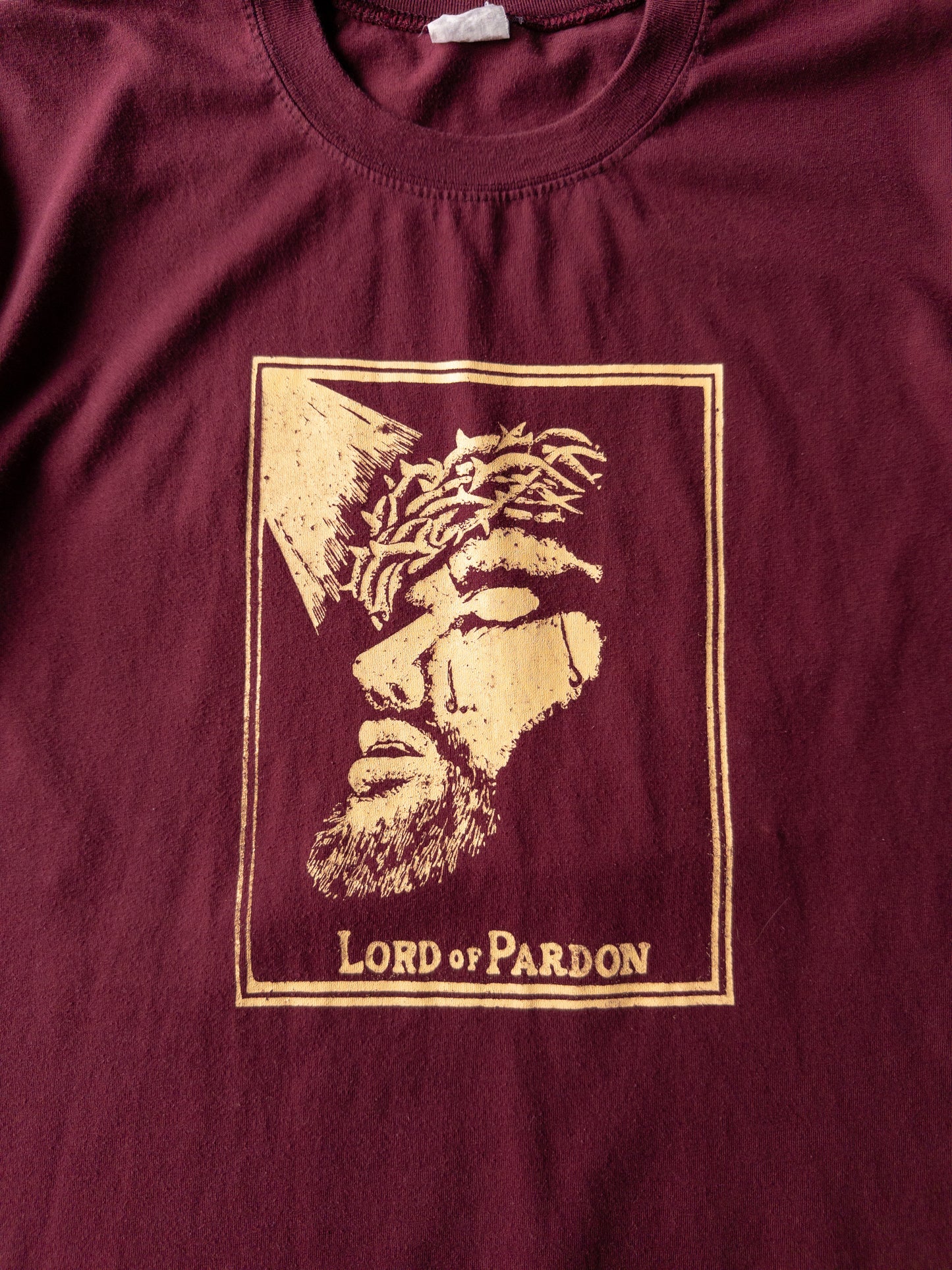 Vintage Lord Of Pardon Jesus Tee - Large