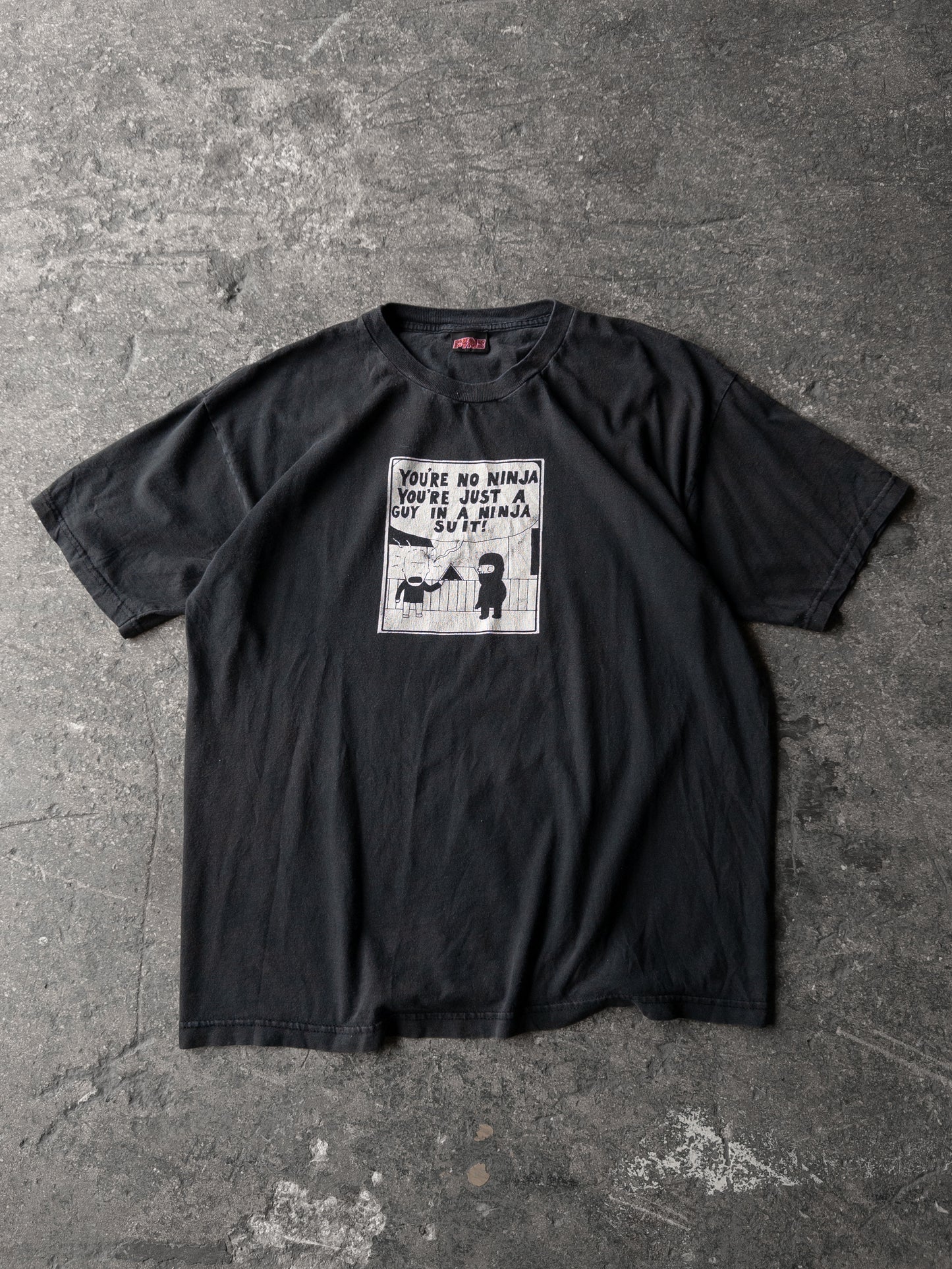 Vintage 90s Ninja Tee - XL
