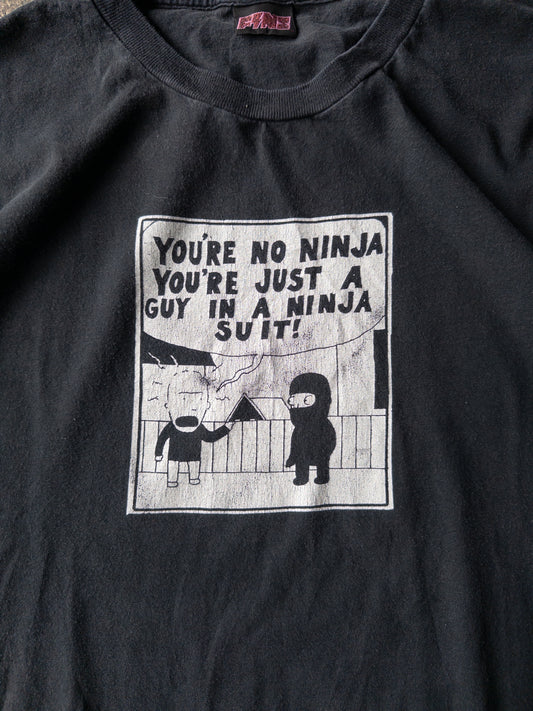 Vintage 90s Ninja Tee - XL
