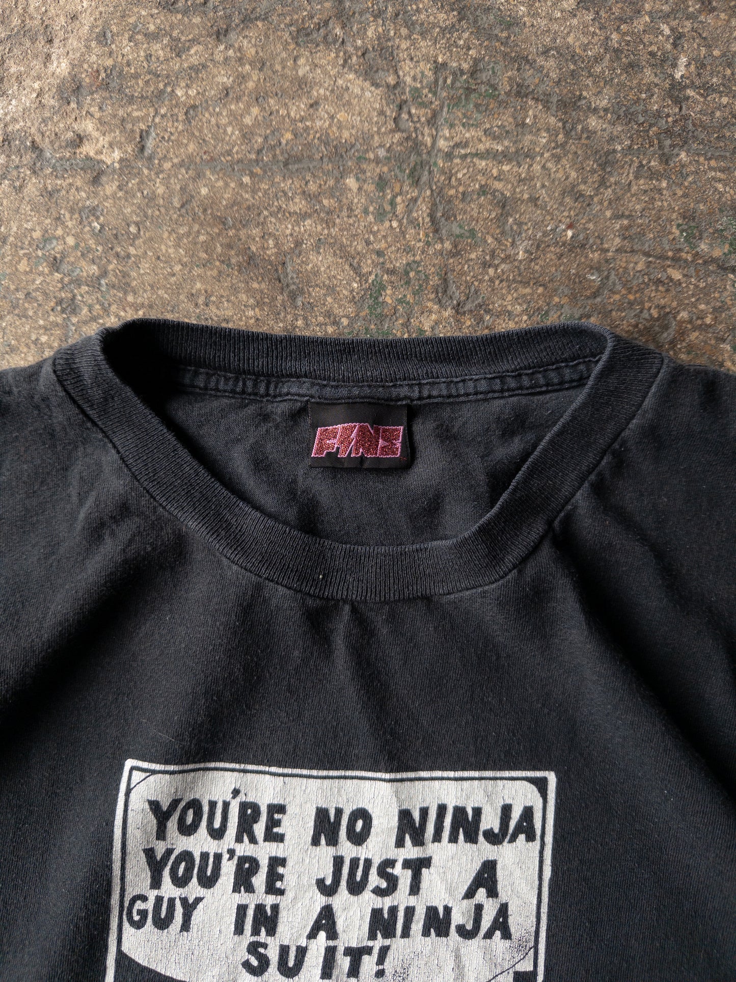 Vintage 90s Ninja Tee - XL