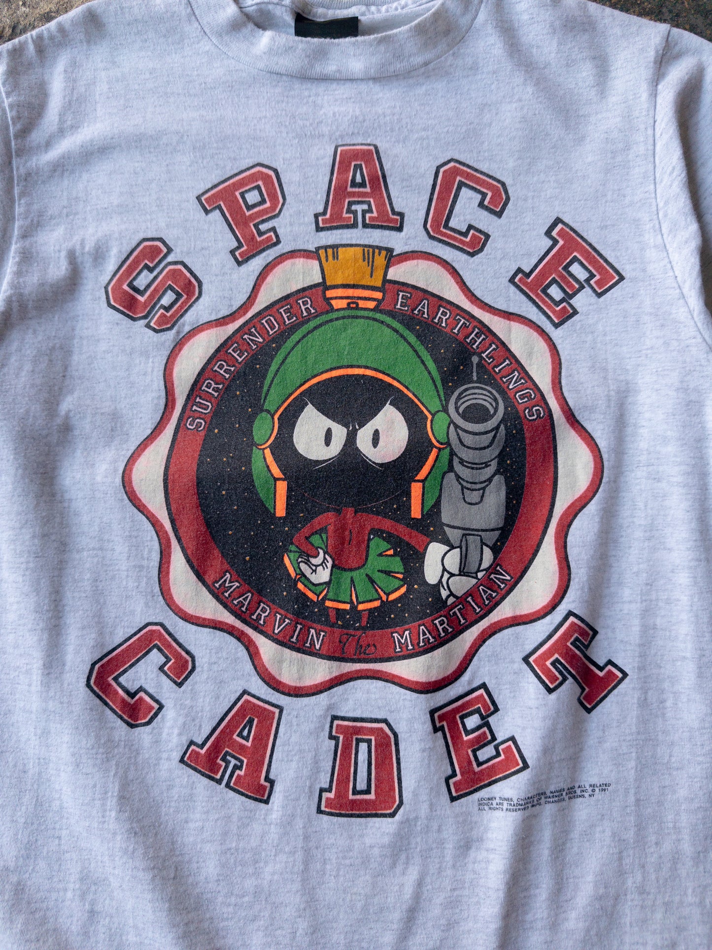 Vintage 90s Marvin The Martian Tee - Large