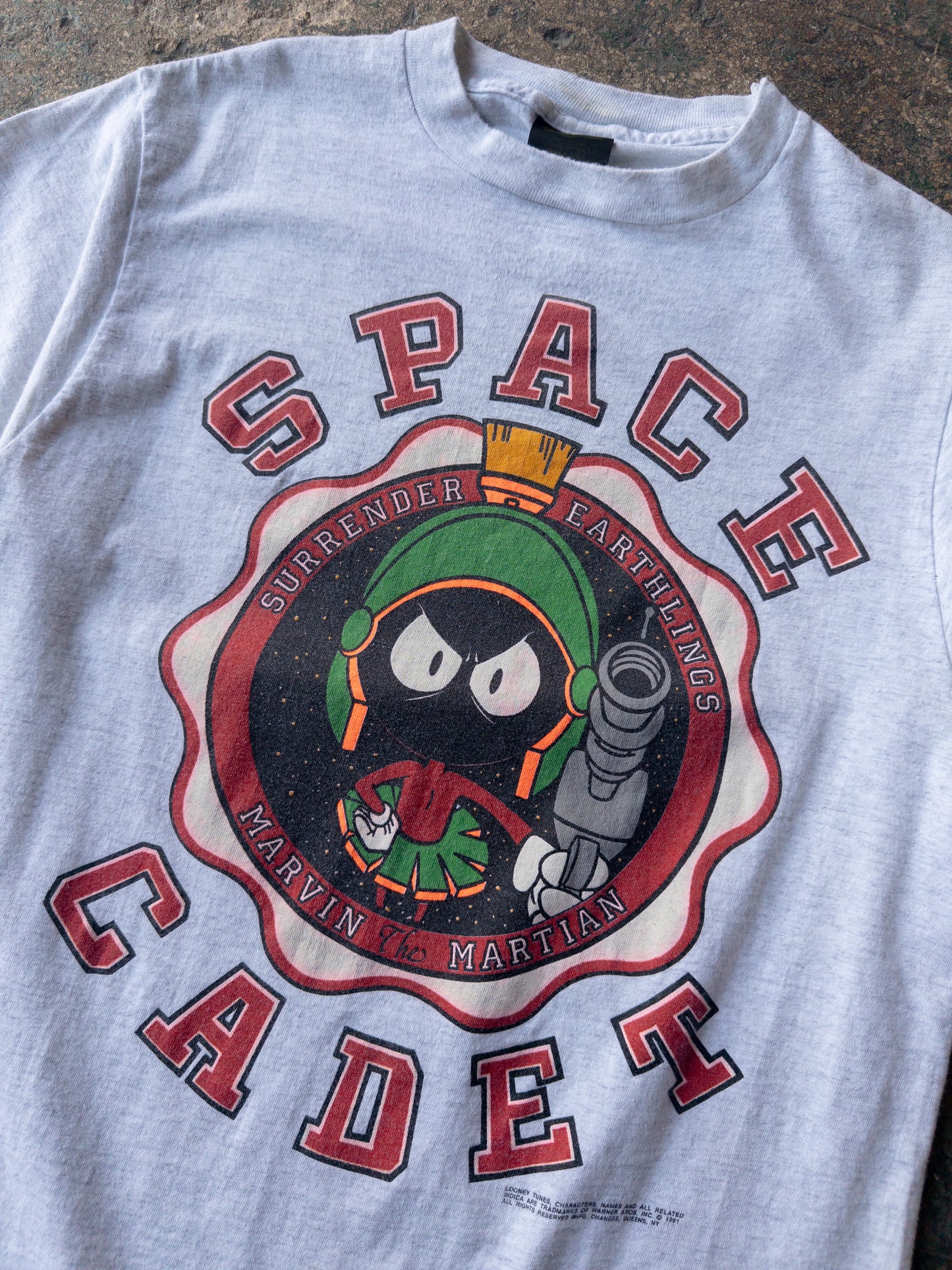 Vintage 90s Marvin The Martian Tee - Large