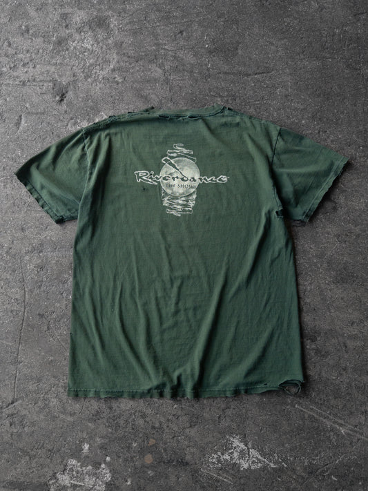 Vintage 90s Riverdance The Show Thrashed Faded Tee - Large