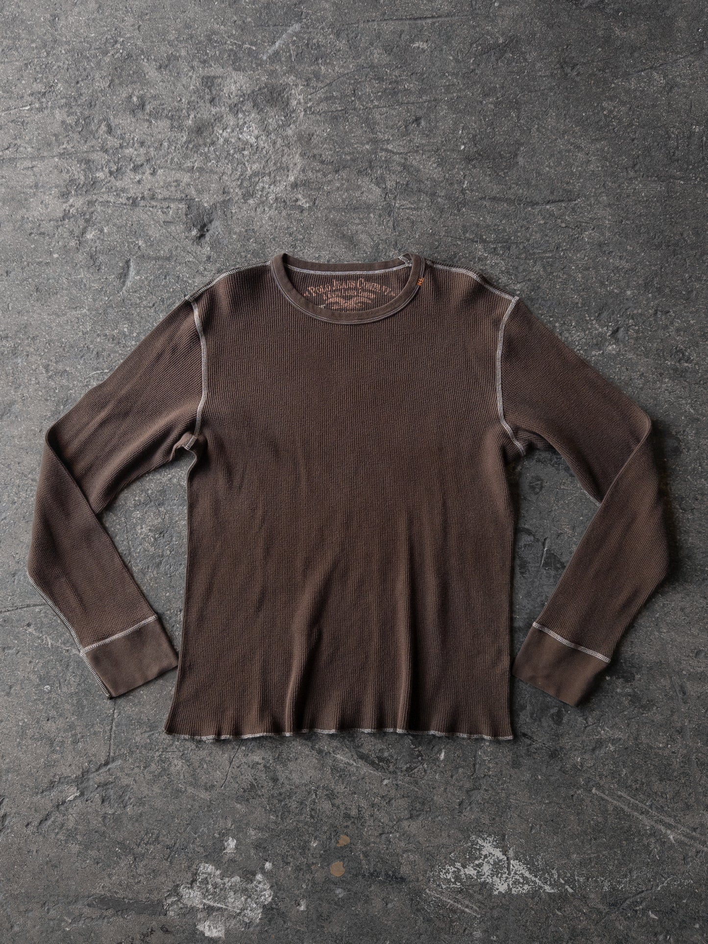 Vintage 2000s Polo Jeans Ralph Lauren Brown Thermal - XL