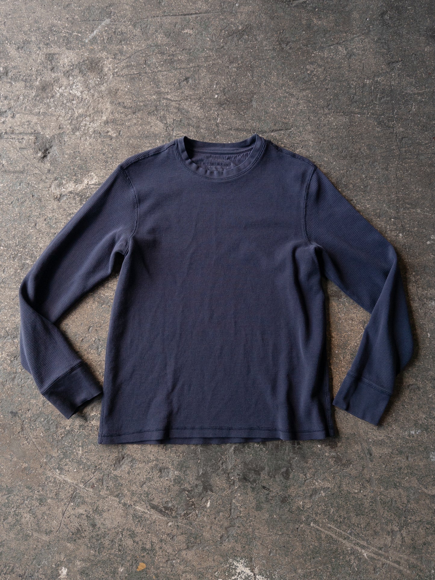 Faded Glory Navy Blue Thermal - Large