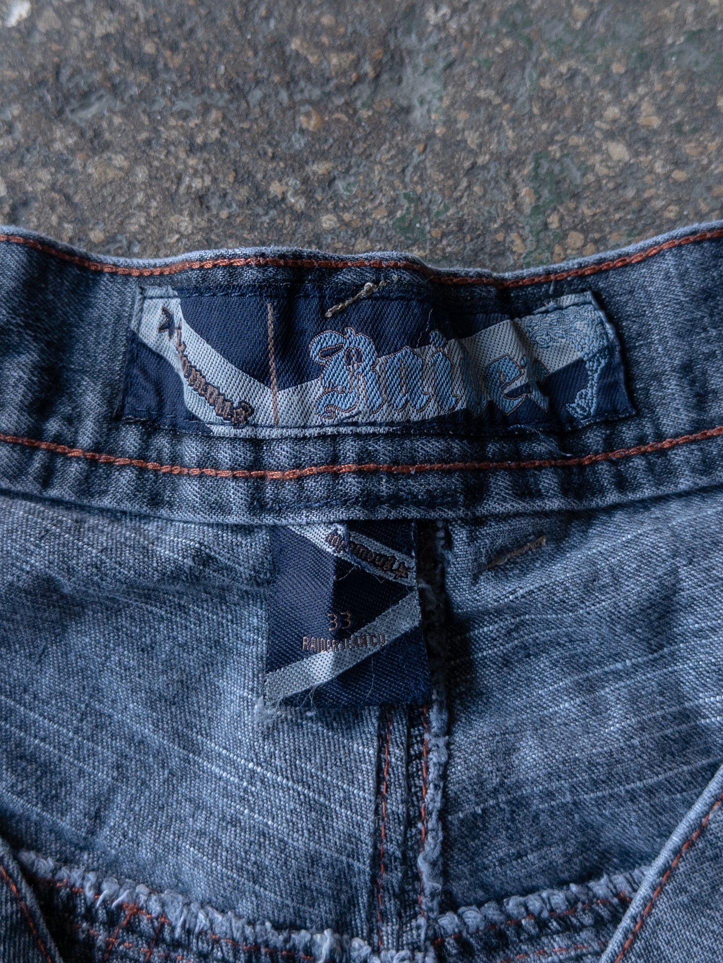 Vintage Raider Jeans Baggy Jorts - 33
