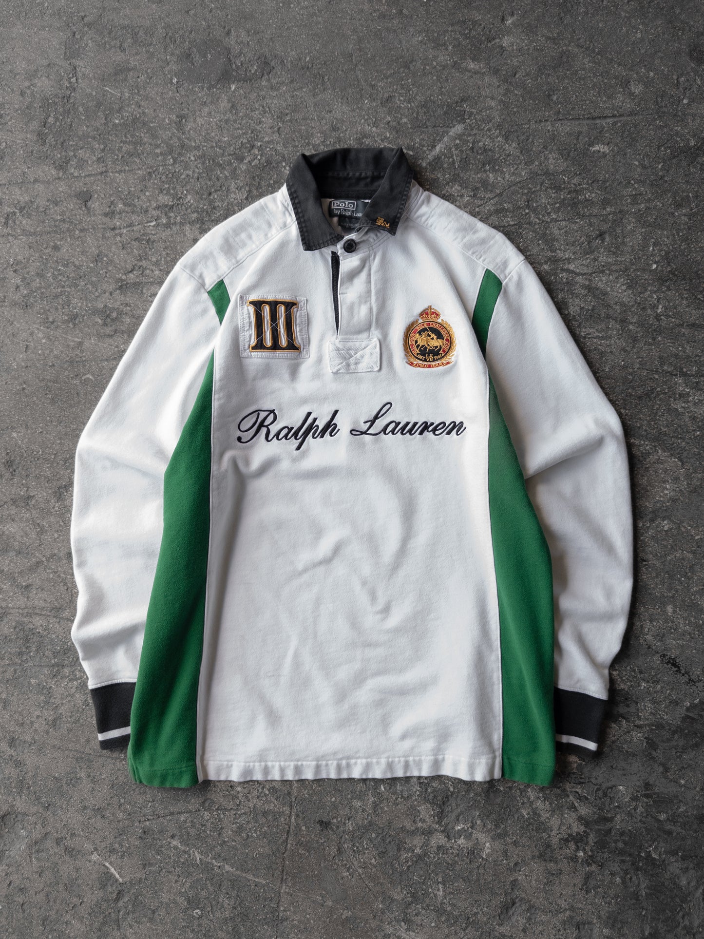 Vintage Polo Ralph Lauren Challenge Cup Rugby Shirt - Large