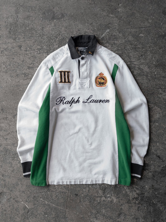 Vintage Polo Ralph Lauren Challenge Cup Rugby Shirt - Large