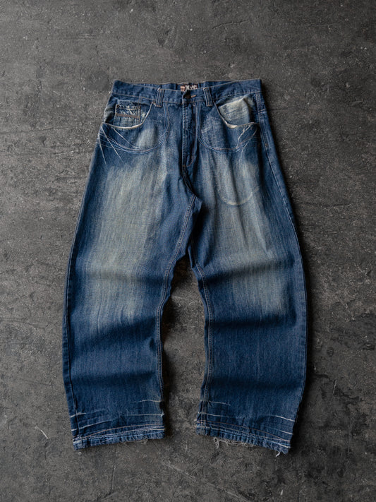 Vintage 2000s NYC Denim Baggy Jeans - 36x32