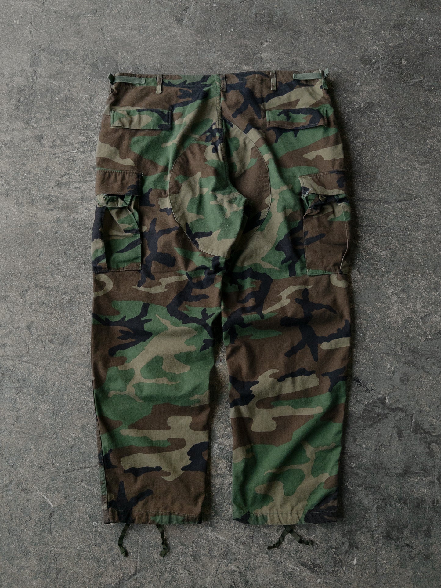 Vintage Military Camo Cargo Pants - XL