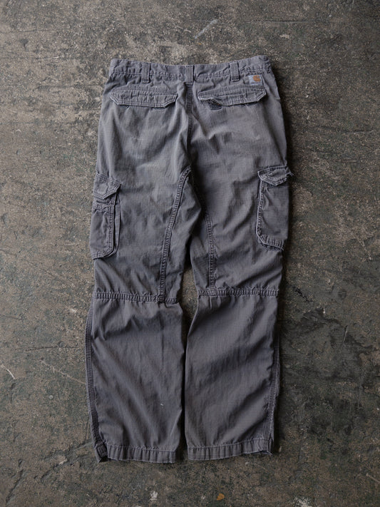 Carhartt Relaxed Fit Gray Cargo Pants - 34x30