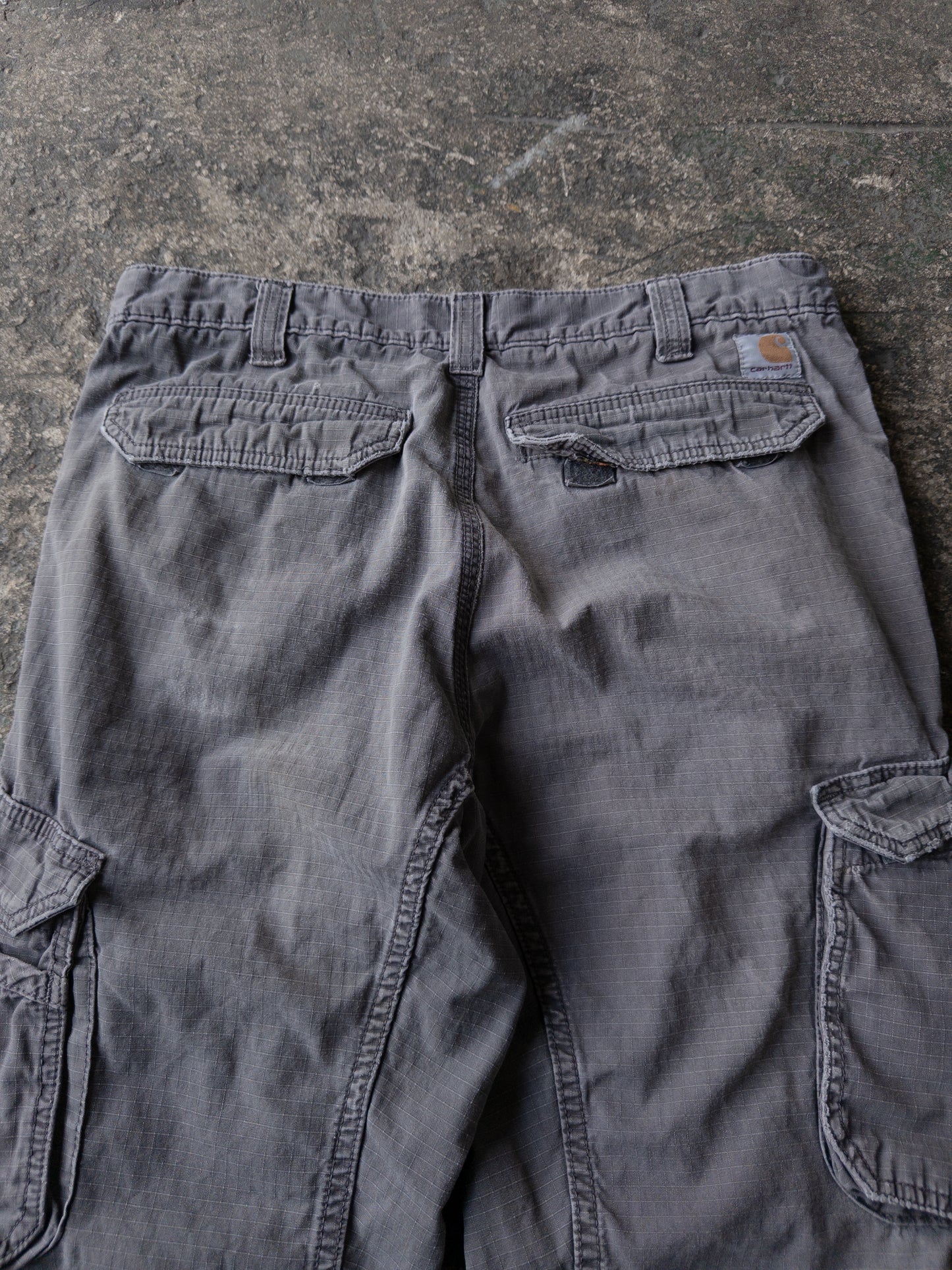 Carhartt Relaxed Fit Gray Cargo Pants - 34x30