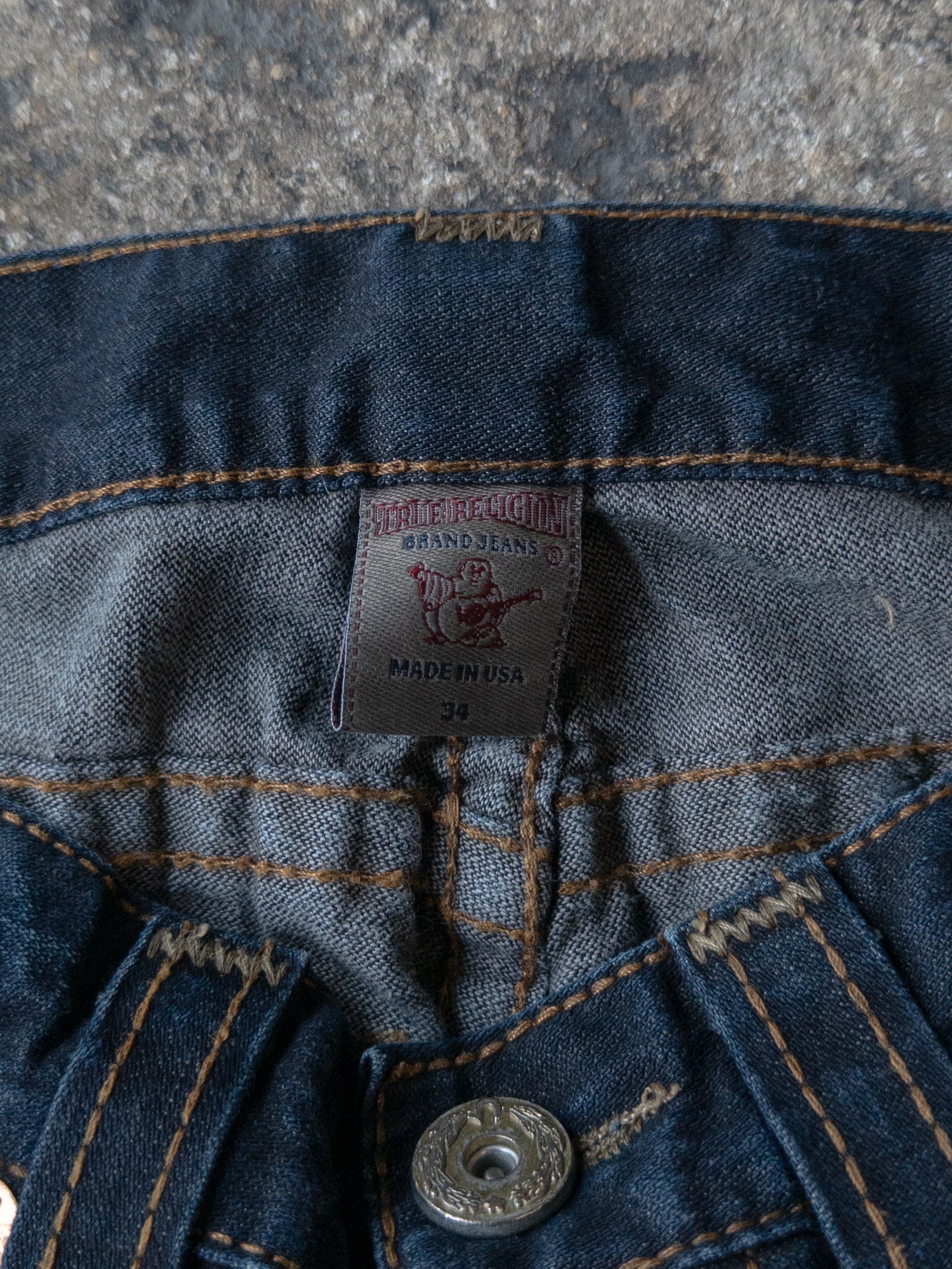 Vintage True Religion Boot Cut Jeans - 34