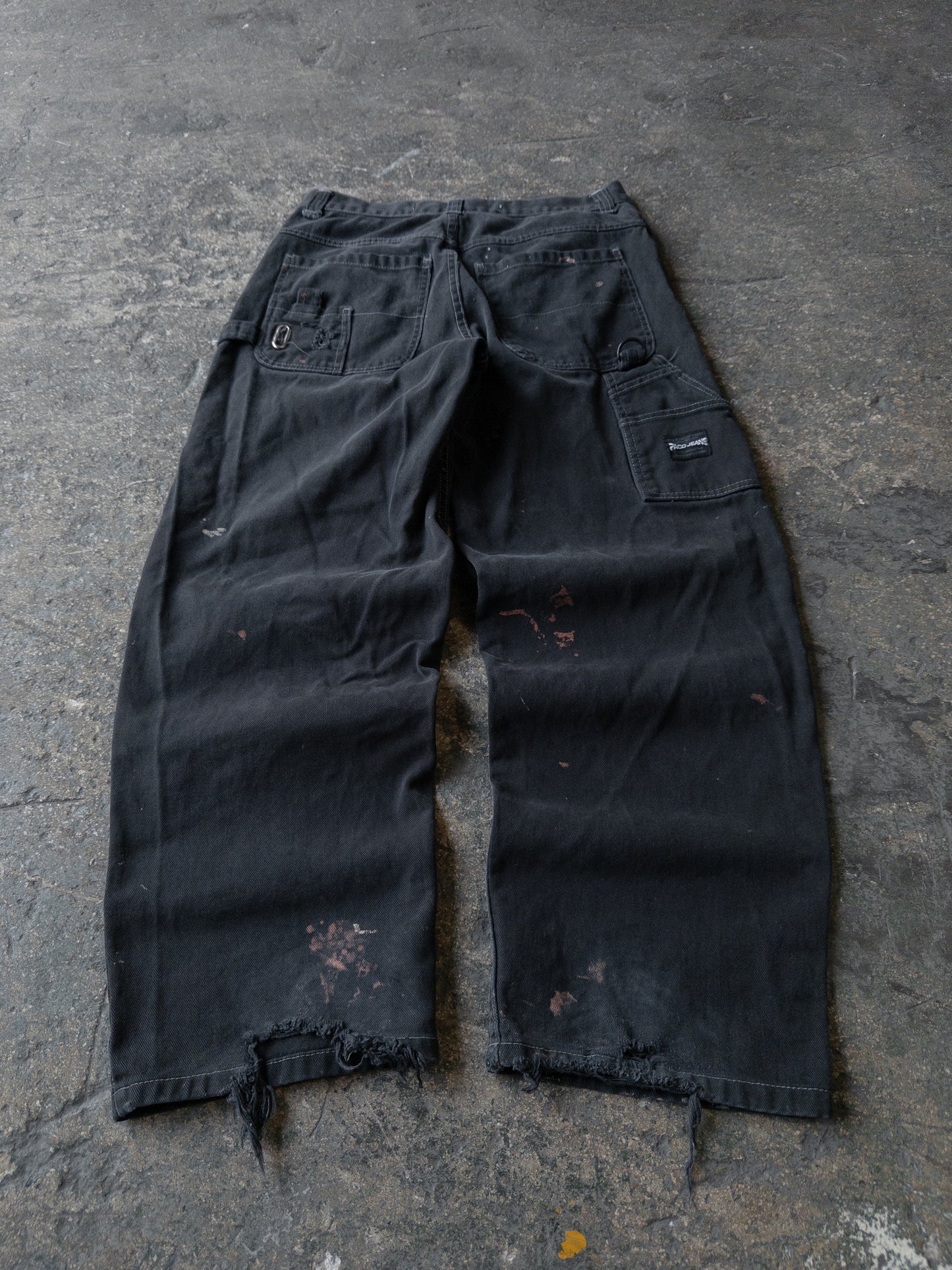 Vintage 2000s Paco Distressed Paint Thrashed Pants - 18Hx30